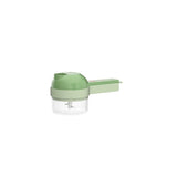 1 x RAW Customer Returns JTWEB Electric Chopper Cordless Mini Chopper Set Portable Vegetable Cutter with Cleaning Brush for Onion Pepper Ginger Green  - RRP €20.4