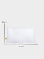 1 x RAW Customer Returns GM Soft Cloud pillow for bed 50x80 cm pillow set of 2 inner pillows 100 cotton hypoallergenic and breathable fresh Made in Italy - RRP €28.96