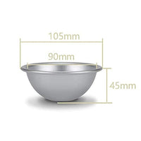 1 x RAW Customer Returns Fdit 10cm Half Ball Cake Mold Aluminum Hemisphere Cake Pan Bikini Cake Dessert Pudding Baking Mould H009 4 Pieces - RRP €24.64