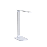 1 x RAW Customer Returns LED desk lamp with wireless charging, dimmable desk lamp 10 brightness and 5 color levels, USB connection, eye-friendly, 45 min auto timer, dimmable office lamp table lamp bedside lamp reading lamp - RRP €27.99