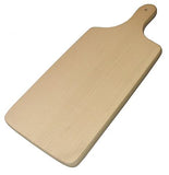 1 x RAW Customer Returns Wooden shovel chopping board Natural wood chopping board dimensions 31x13.5x1.5cm Ideal for any type of kitchen knife Excellent alternative as a pizza shovel Aperitif wood chopping board - RRP €22.8