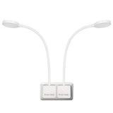 1 x RAW Customer Returns ENUOTEK White LED socket lamp plug light, 4W 350Lm LED reading lamp bed gooseneck dimmable with plug and touch switch for bedroom lamp, neutral white lighting 4000K - RRP €21.8