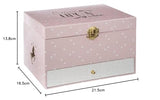 1 x RAW Customer Returns Music box unicorn H 14 cm - Pink - Atmosphera cr ateur d int rieur - RRP €19.7