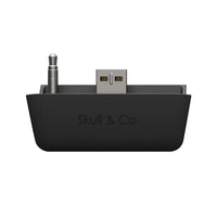 1 x RAW Customer Returns Skull Co. AudioBox for Xbox XSX XSS Elite Controllers Bluetooth 5.0 Wireless Audio Transmitter Adapter Low Latency - Black - RRP €38.6