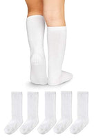 9 x Brand New LA Active Baby Toddler Grip Knee Socks - 10 Pairs - Non-Slip White, 12-36 Months  - RRP €180.45