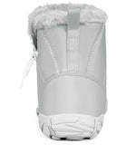 6 x Brand New Snow boots girls winter boots waterproof boots warm lined children s boots zip, beige A, EU35 - RRP €205.62