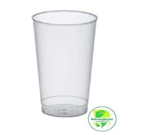 1 x RAW Customer Returns Gastro-Bedarf-Gutheil 40 plastic cups reusable cups 0.2 l transparent 6.8 cm height 9.8 cm made of plastic PP, stable, splinter-free and almost unbreakable, reusable with filling line - RRP €10.0