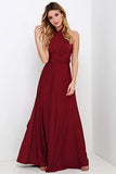 1 x RAW Customer Returns Infinity dress including bandeau top bridesmaid dress size 34-42 many colors long wrap dress, 70 different wrap styles wedding dress, evening dress long maxi dress dark red, 1 34-42  - RRP €40.33