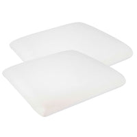 1 x RAW Customer Returns Siesto Hypoallergenic Viscoelastic Pillow 50x50 cm Pack of 2 Units Memory Foam Cushion Ergonomic and Non-Deformable, Breathable and Comfortable - RRP €57.0