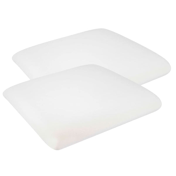 1 x RAW Customer Returns Siesto Hypoallergenic viscoelastic pillow, 40 x 40 cm, memory foam, ergonomic and shape-retaining, breathable and comfortable - RRP €40.64