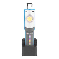 1 x RAW Customer Returns TECPO LED workshop lamp with color adjustment COB LED battery lamp Color Match 800 lumens - RRP €35.26