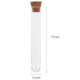 2 x RAW Customer Returns Faburo 40 pieces test tubes hard plastic, clear plastic test tubes 75 x 12 mm, 5 ml - RRP €14.08