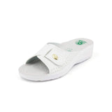 1 x RAW Customer Returns JOMIX Women s Summer Slippers Orthopedic Mules Lightweight Wedge Heel Sandals Comfortable Bathing Shoes Flip Flops Indoor Outdoor 01 White, 41 EU  - RRP €24.48