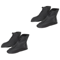 7 x Brand New INOOMP 2 Pairs Outdoor Boot Covers Waterproof Hiking Shoes Waterproof Overshoes Windproof Boot Covers Antifreeze Boot Covers Shoe Covers for Climbing Ski Overshoes - RRP €205.73