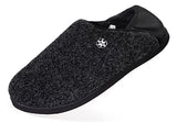 1 x Brand New Gaatpot House Slippers Felt Slippers Winter Moccasins for Men and Women Indoor Outdoor,Black,41 - RRP €51.6