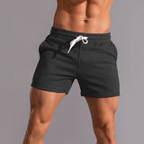 1 x RAW Customer Returns Sports shorts for men, in breathable cotton, Black, M - RRP €24.0