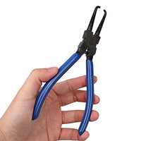 1 x RAW Customer Returns Joint Clamp Pliers Fuel Filter Hose Pipe Buckle Removal Brake Caliper Carbon Steel Fits for Car Auto Vehicle Tools Blue  - RRP €11.8