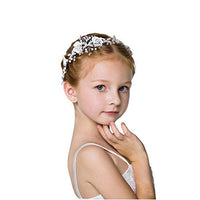 1 x RAW Customer Returns Wedding headpiece flowers, wedding hair accessories for girls and flower girls White  - RRP €8.94