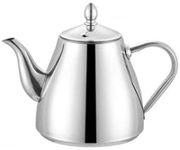 1 x RAW Customer Returns SANQIAHOME Stainless Steel Teapot Coffee Pot, 1.5L - RRP €30.0