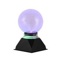 1 x RAW Customer Returns Plasma Ball Lamp Magic Light Plasma Light 5 inch Globe static blue light touch - RRP €28.48