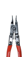 1 x RAW Customer Returns CNWOOAIVE snap ring pliers, circlip pliers for shaft rings with flat ends - RRP €12.1