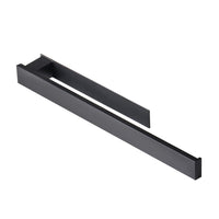 14 x Brand New IONCAT towel holder without drilling towel holder black for gluing, towel rail self-adhesive, self-adhesive bath towel holder stainless steel for bathroom and kitchen 39cm Matt black - RRP €253.96