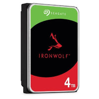 1 x RAW Customer Returns Seagate Compatible IronWolf ST4000VN006 - Hard Drive - 4 TB - SATA 6Gb s, Black - RRP €109.0