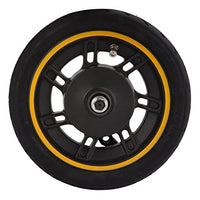 1 x RAW Customer Returns Scooter Replacement Wheels, 10 inch 60 70-6.5 Scooter Front Wheel with Tube Tire Replacement for Ninebot 9 MAX G30 Electric Scooter, Electric Scooter Parts Accessories - RRP €55.07