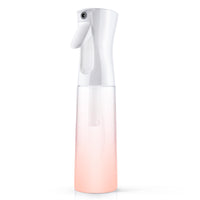 1 x RAW Customer Returns URAQT Spray Bottle, 300 ml Atomizer Spray Bottle Hair Small, Salon Water Spray Spray Bottle Hair, Water Spray Bottle Spray Bottles for Hairstyles, Plants, for Cleaning 300 ml - Gradient Pink  - RRP €8.99