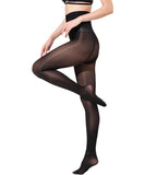 1 x Brand New RICHTOER 8D Women s Shaping Socks Oil Socks Shiny Silk Stockings Pantyhose Dance Tight Black  - RRP €22.8