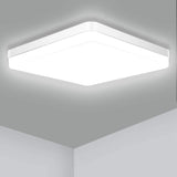 1 x RAW Customer Returns Ouyulong Kitchen Led Ceiling Light 36W, LED Bathroom Ceiling Lamp IP54, Natural White Ceiling Lamps 4000K 4350LM, for Living Room Bedroom Hallway Dining Room Balcony Office Room - RRP €22.31