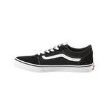 1 x RAW Customer Returns Vans Unisex Kids Ward Sneaker, Black Suede Canvas Black White Iju, 38 EU - RRP €41.33