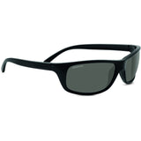 1 x RAW Customer Returns Serengeti Bormio Glasses, Unisex Adult, Shiny Black, M - RRP €165.0