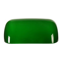 1 x RAW Customer Returns Replacement Green Glass Bankers Lamp Shade Cover for Desk Lamp - RRP €27.07