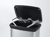 1 x RAW Customer Returns Curver 187177 Pedal Bin, Rectangular, 50 L, Polypropylene, 39 x 29 x 73 cm, Metal, 50 L - RRP €46.62