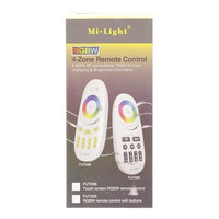 1 x RAW Customer Returns LIGHTEU , Original Milight Miboxer Color 4 Zone RGBW Dimmable 2.4GHz RF Remote Control, fut096 - RRP €12.88