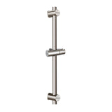 1 x RAW Customer Returns Drenky shower rod, shower rod, stainless steel 304 shower rod, variable with height and angle adjustable shower head holder, surface made of brushed stainless steel, 660 mm total height - RRP €32.5