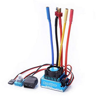 1 x RAW Customer Returns Electric Speed Controller Brushed for RC Car Crawler RC Boat Part, 45A 60A 80A 120A DIY Waterproof Brushless Model Toy ESC Electric Speed Controller Dustproof - RRP €25.66