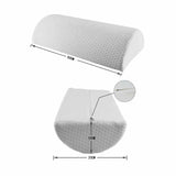 2 x RAW Customer Returns AIWITHPM Sleeping leg pillow, long pillow for side sleepers, memory foam pillow, suitable for neck pillow, lumbar pillow, knee pillow - RRP €48.58