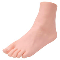 1 x RAW Customer Returns Lifelike Manikin Feet PVC Foot Life Size Female Mannequin Foot Model for Painting Teaching Art Drawing Sketching Jewelry Display Left Foot 22.5cm - RRP €14.4