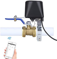 1 x RAW Customer Returns WiFi Valve Control, Smart WiFi Control Water Gas Valve 2.4GHz Compatible with iOS Android, Compatible with Alexa and Google Assistant - RRP €32.99