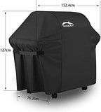 1 x RAW Customer Returns Grill cover, grill cover, waterproof BBQ cover, protective cover, grill cover for Brinkmann, Char Broil, Holland and Jenn Air - RRP €37.99