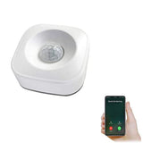 1 x RAW Customer Returns Wireless WiFi Motion Sensor Smart Home PIR Motion Detector Detector Compatible TUYA Smart Life App - RRP €29.45