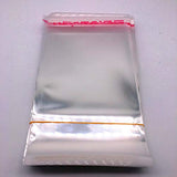 1 x RAW Customer Returns Pack of 200 self-adhesive bags made of cellophane, transparent, bags for dragees, food bags, candy bags, jewelry, gift idea 24 x 24 cm  - RRP €20.4