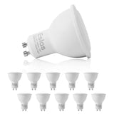 1 x RAW Customer Returns Eslas GU10 LED warm white, 6W 600 lumen LED light bulb, replacement for 60W light bulb, 3000K Gu10 LED lamps warm white, 120 beam angle, non-dimmable, pack of 10 - RRP €19.76