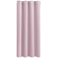 1 x RAW Customer Returns PONY DANCE Children s room curtains for girls - short curtain, blackout thermal curtain against cold and heat, opaque curtains with eyelets, 1 piece H 137 x W 132 cm, light pink - RRP €18.28