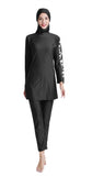 1 x RAW Customer Returns ABEUTY Muslim Swimsuit for Women Full Suit Plus Size Burkini Islamic Modest Print - RRP €40.33