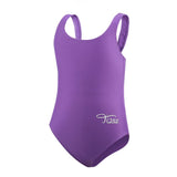 1 x RAW Customer Returns TIZAX One Piece Swimsuit for Girls Kids Racerback Sports Swimsuit Purple 15-16 Years 170 - RRP €19.99