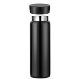 1 x RAW Customer Returns Small Stainless Steel Thermos Bottles - Cute Water Bottle, Vacuum Insulated Bottle for Hot and Cold Drinks BPA Free, Black, 280ml  - RRP €15.99