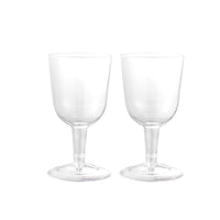 1 x RAW Customer Returns NUOBESTY 12pcs Plastic Wine Glasses Party Disposable Cups Plastic Stemware Wine Glasses Cups - RRP €17.8